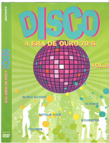 Dvd Disco A Era De Ouro 70`s Vol 2-original-usado