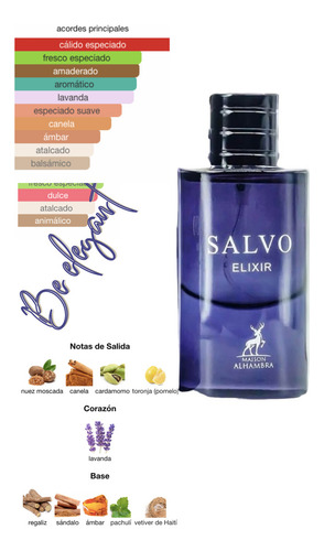 Maison Alham Salvo Elixir 60ml Edp Original, Sellado!!