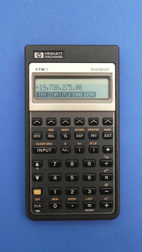 Calculadora Financiera Hp 17bii 