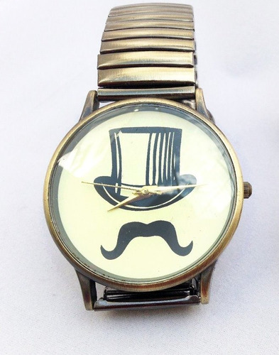 Relógio Cartola E Bigode Masculino