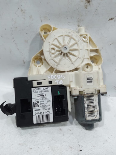 Motor Vidro Elétrico Traseiro Direito Focus 7m5t14b534cd