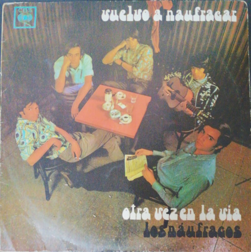 Los Naufragos Otra Vez En La Via Rock Pop Porteñada Vinilo