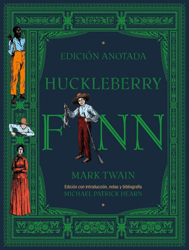 Mark Twain Huckleberry Finn Edición Anotada Tapa dura Editorial Akal