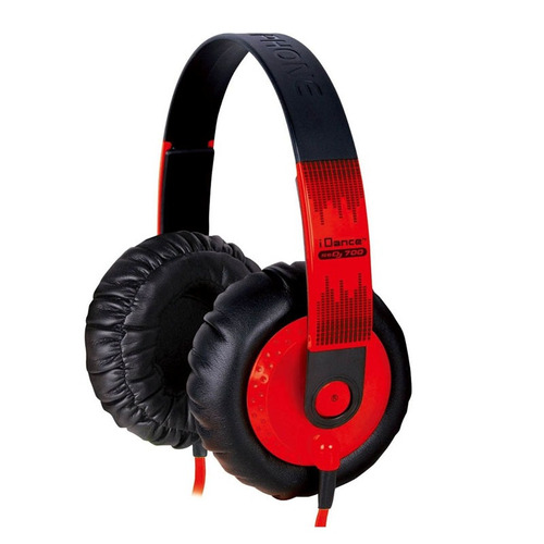 Auricular Idance Sedj700 Rojo Y Negro - Sale %  Outlet