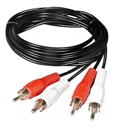 Cable Auxiliar Dual Rca A Rca Audio Estéreo - Factura A / B