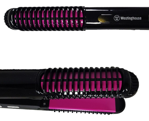 Imagen 6 de 10 de Planchita De Pelo Westinghouse + Rizador Plancha 2 En 1 210°