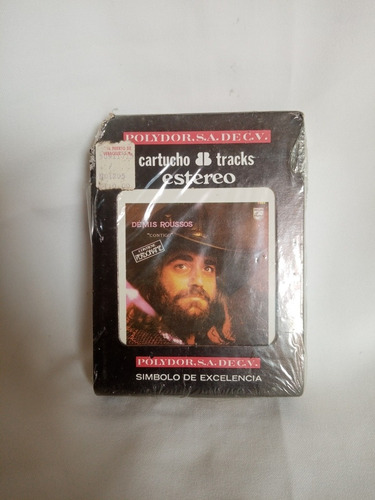Lp De Acetato Y Cassette De 8 Tracks De Demis Roussos (Usado)