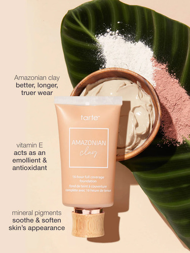 Tarte Base De Maquillaje Amazonian 16hr 26n Light Med Neutra