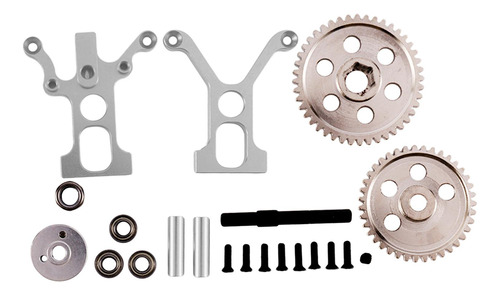 Reductor De Engranajes Cnc Metal 02076 Para Hsp 94102 Plata