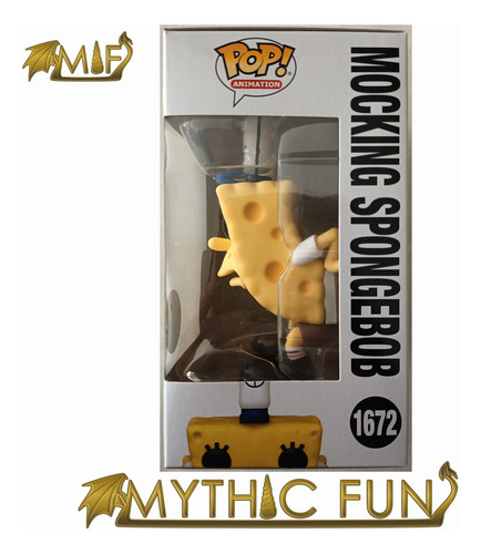 Funko Pop Bob Sponga - Mocking Spongebob 1672 (Usado)