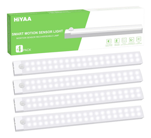 Luces Led Recargables Con Sensor De Movimiento Para Gabinete