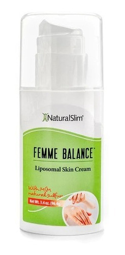 Femme Balance Crema Progesterona Natural - Naturalslim Usa