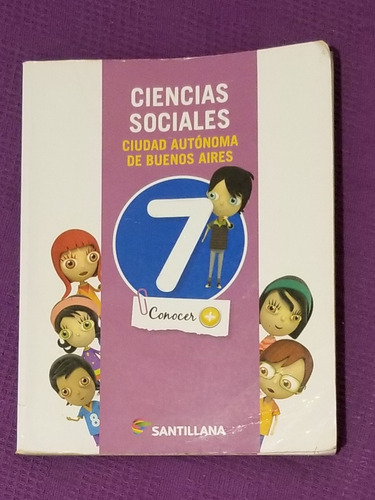 Ciencias Sociales 7 Editorial Santillana Conocer Mas