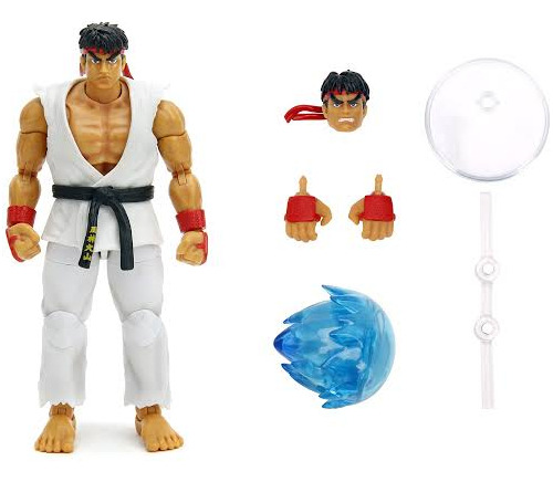 Jada Toys Figura Ryu Street Fighter 2 Ultra Nueva