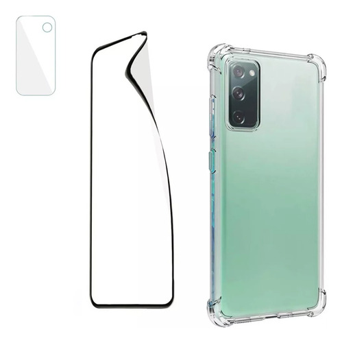 Carcasa Antishock+lamina Ceramica Para Todos Los Samsung 