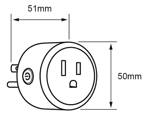 Enchufe Inteligente Wifi Multivoltaje Tecnolite