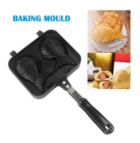 [Estándar] Molde para tartas con forma de pez Taiyaki para