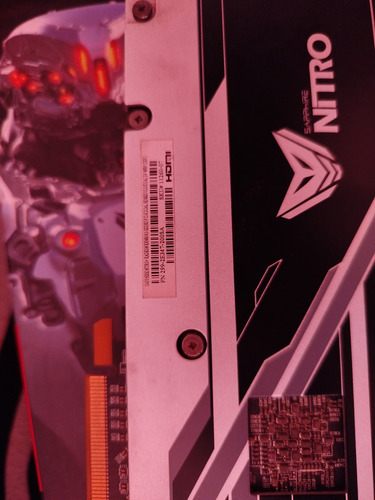 Tarjeta De Video Sapphire Nitro+ Rx 480 8gb - Mas Regalos. (Usado)