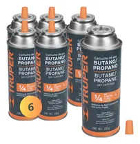 Comprar 6 Latas Gas Butano 1\u002F4 De Vuelta Estufas Boquillas Mecheros