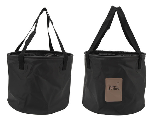 Cubo De Camping Portátil De 20 L, Cubo De Agua Plegable De P