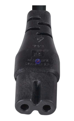 Imagen 3 de 7 de Cable Interlock Alimentacion 1,20 Metros Power Tipo 8 A 220v