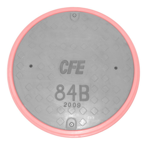 Tapa 84b Cfe Policoncreto, Gris As-t84b-pc Javaz