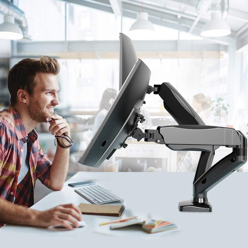 Soporte Para Monitor De Brazo Doble