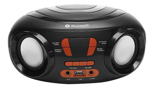 Radio Mondial Up Dynamic Mp3 8w Bx-19 Preto - Bivolt