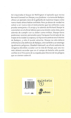 Sharpe Y Sus Fusileros // Bernard Cornwell.