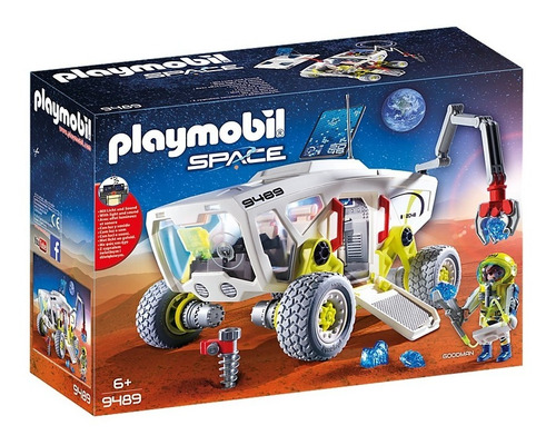 Imagen 1 de 9 de Playmobil Vehiculo De Reconocimiento 9489 Space Orig Edu