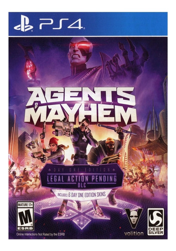 Agents Of Mayhem Ps4 Day One Edition Físico Nuevo