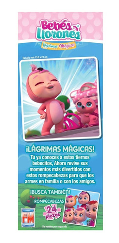 Rompecabezas Bebés Llorones 16 Pz Fotorama