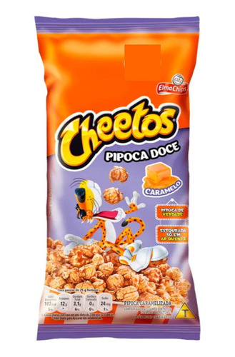 Pipoca Cheetos Caramelizada 45g C/ 3 Unidades
