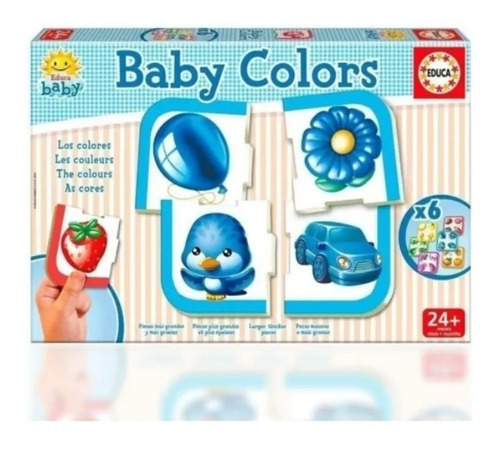 Rompecabeza Puzzle Baby X 5 Educa Colores 18016