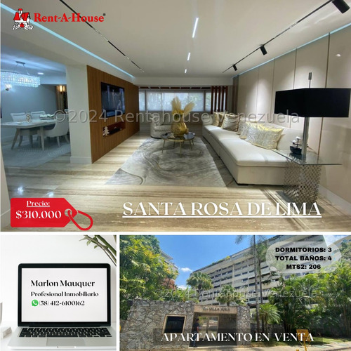 Apartamento De Lujo En Venta En Las Mesetas De Santa Rosa De Lima Mls #24-21596