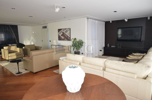 Imagem 3 de 15 de Maravilhoso Apartamento Totalmente Mobiliado E Equipado, Com 280m², 3 Suítes Sendo 1 Master, 4 Vagas - Em47231