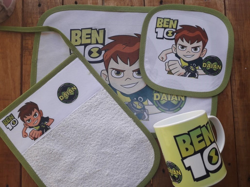 Set De Jardín Personalizado Ben 10