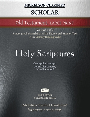 Libro Mickelson Clarified Scholar Old Testament Large Pri...