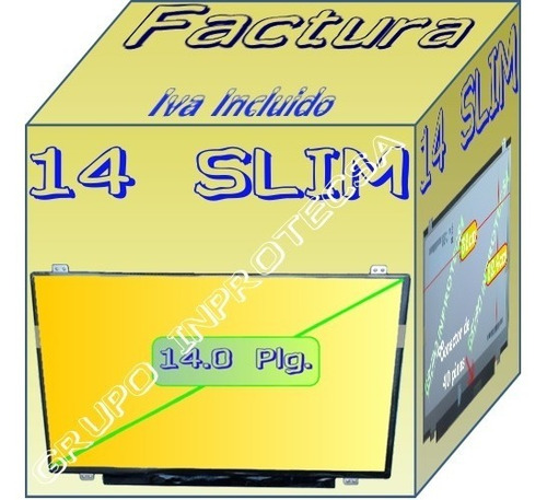 Pantalla Display 14.0 Slim Compatible Con B140xw02 V.2