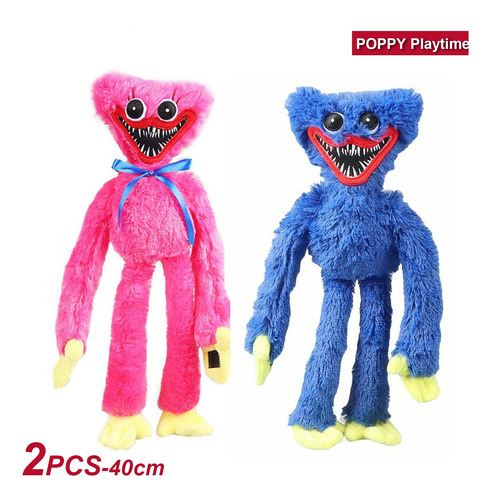 2pcs Poppy Playtime Huggy Wuggy Figura De Acción De Juguete