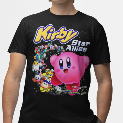 Cl Camisa De Algodón Kirby Star Allies Game