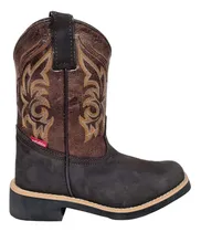 Comprar Botas Vaqueras Para Niño Marca Establo Color Café Chocolate