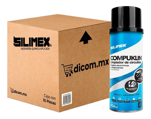 Silimex Limpiador Electrónico Compuklin 454 Ml - Caja Máster