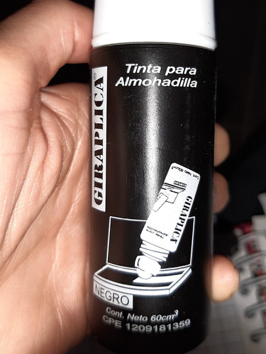 Tinta Para Almohadilla En Roll On