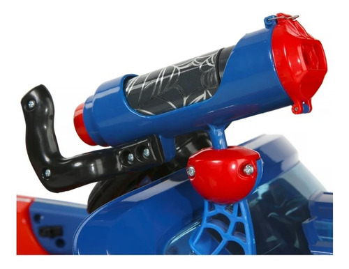 Carro Electrico 6v Infantil Spidey Spiderman. Luces Y Sonido Color Rojo Y Azul