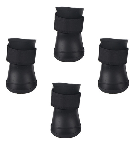 4 Piezas De Silicona Para Perros Y Mascotas Lindas Botas