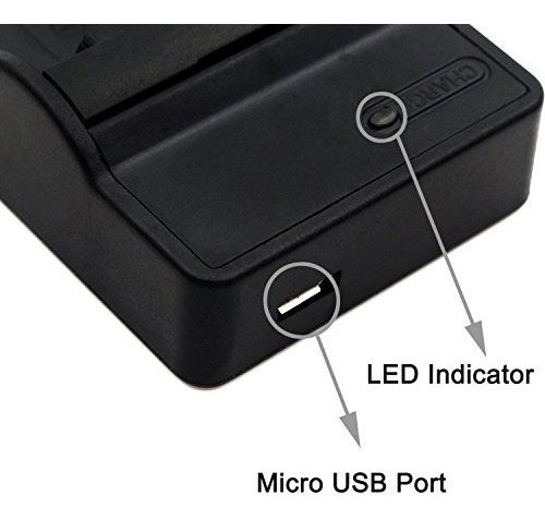 D Li Cargador Usb Para Camara Pentax Mas
