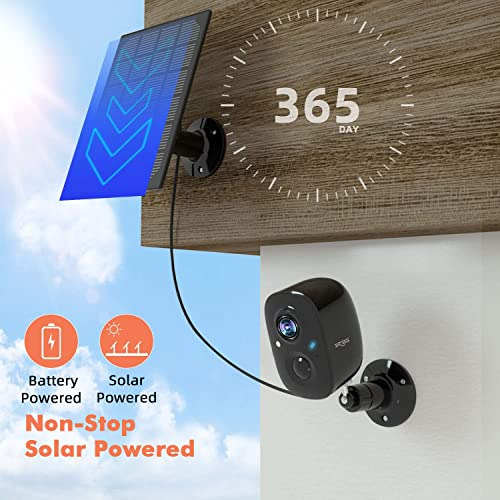 Cámara Solar Dzees Upgrade De Seguridad Para Exteriores, Ina
