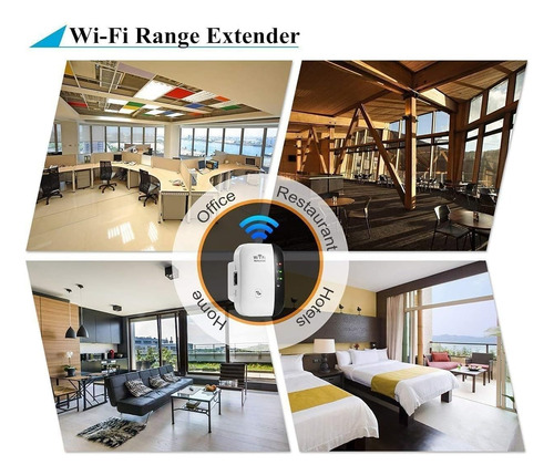 Repetidor De Señal Wifi,extensor De Señal Wifi 300mbps