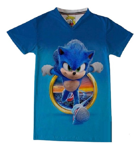 Camisetas Sonic